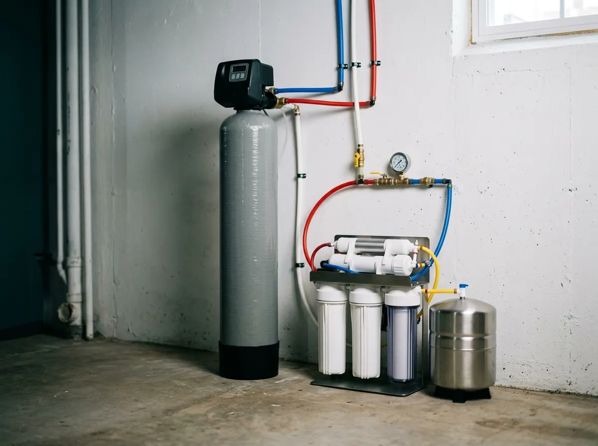 Water softener install