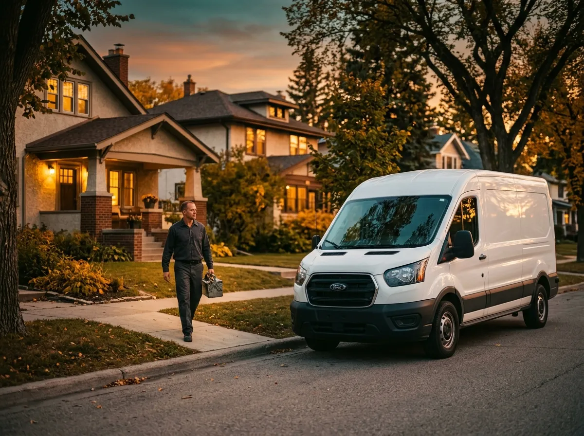 A plumber who shows up, explains it, and fixes it the first time